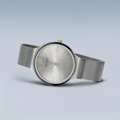 Damski Zegarek Bransoletka Ultra Slim Srebrny Wyprzedaż 18434-010