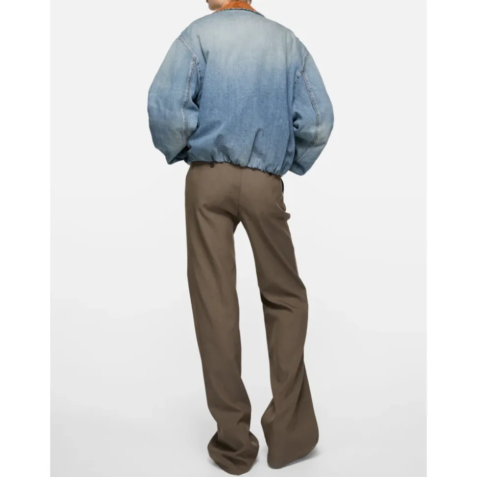 Denimowa Kurtka Bomber