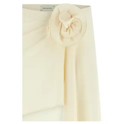 Draped stretch fabric 01 skirt