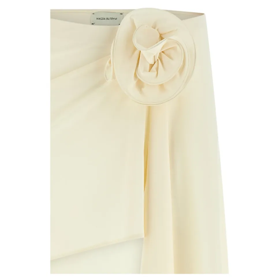 Draped stretch fabric 01 skirt