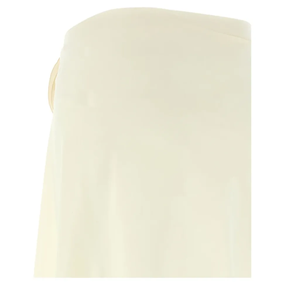Draped stretch fabric 01 skirt