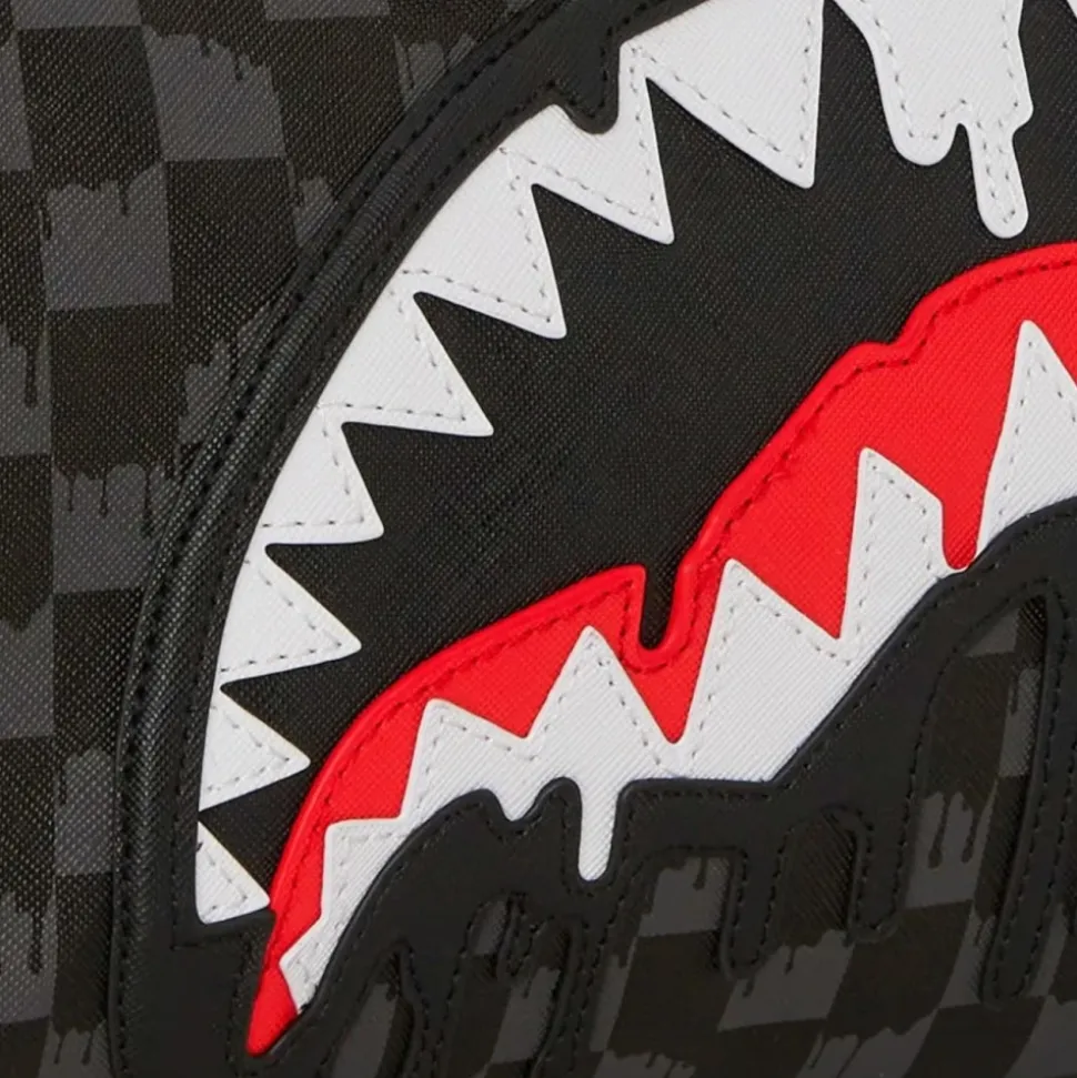 Dripping Sharks in Paris Mini Duffle