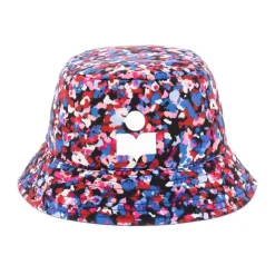 Dwustronny kapelusz typu bucket z kwiatowym wzorem