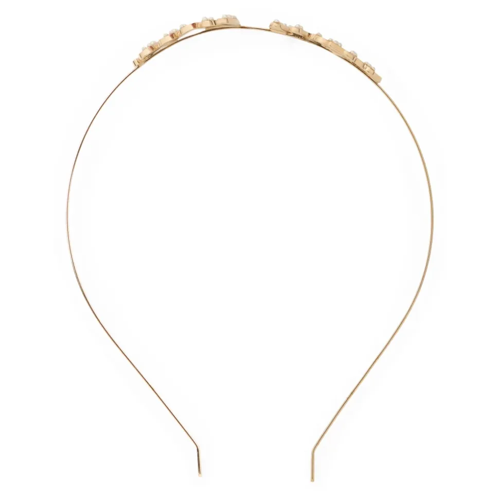 Elegancka metalowa opaska do włosów