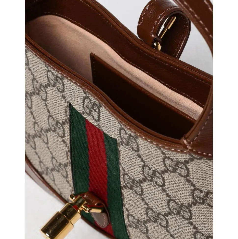 Elegancka mini torebka Gucci z motywem końskiego wędzidła