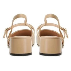 Eleganckie Slingback Block Heels Pumps