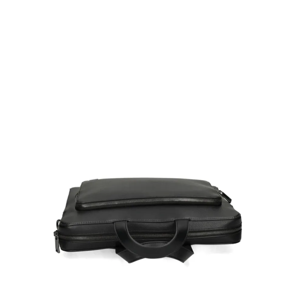 Emblem Logo Slim Commuter Bag