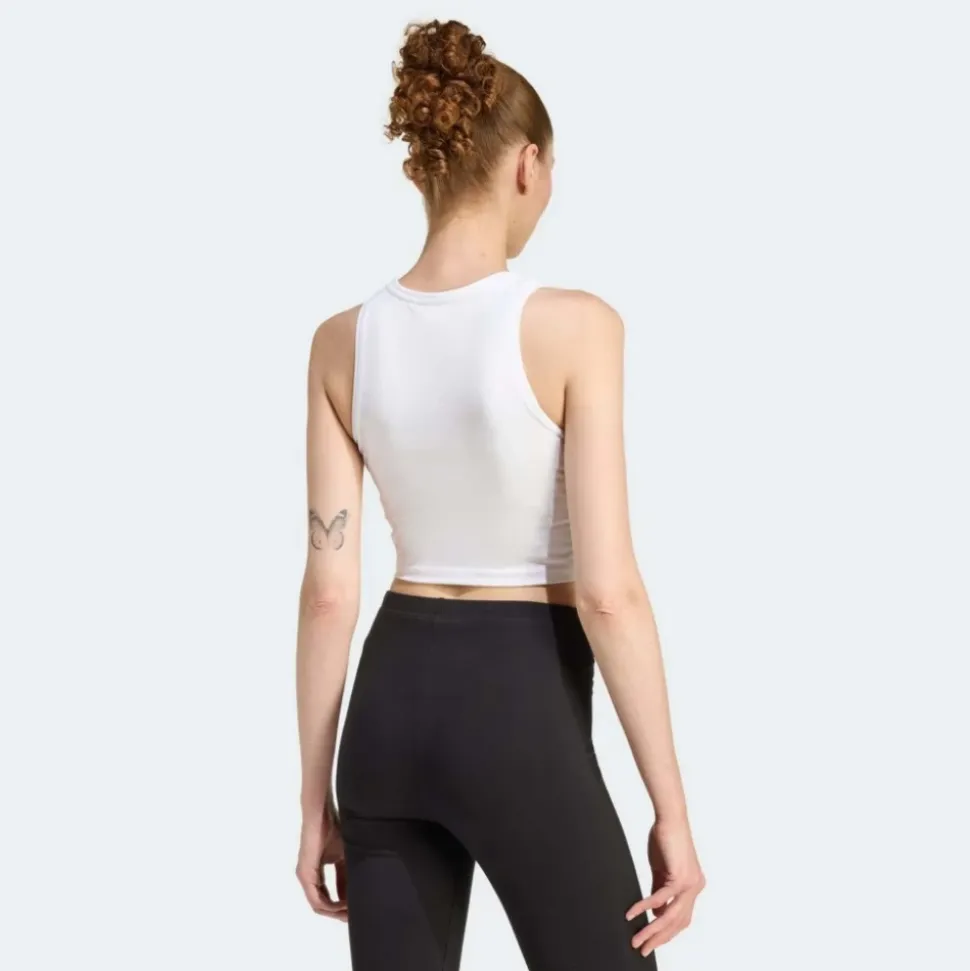 Essentials 3‑Stripes Padded Tank