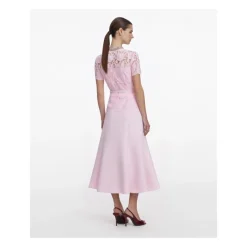 Fine Lace Midi Dress