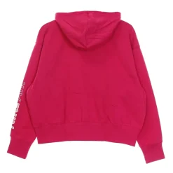Fireberry/Biały Bluza z Zamkiem Sportowa Air Top