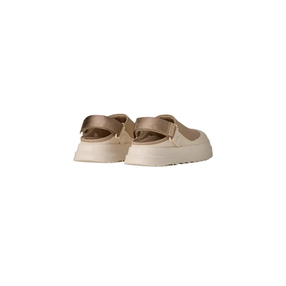 GoldenGlow Canvas Clog