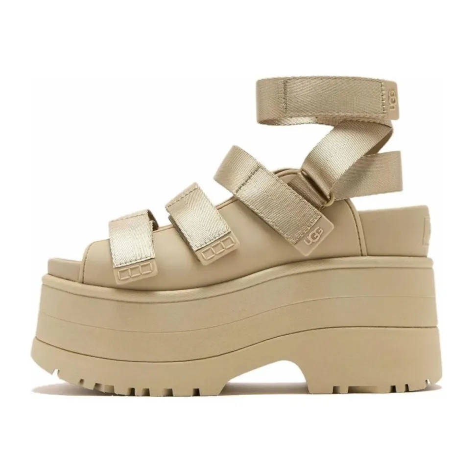 GoldenRise Platform Sandal