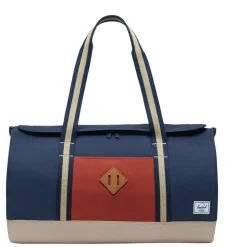 Heritage Duffle Torba Czarna/Czerwona Paski