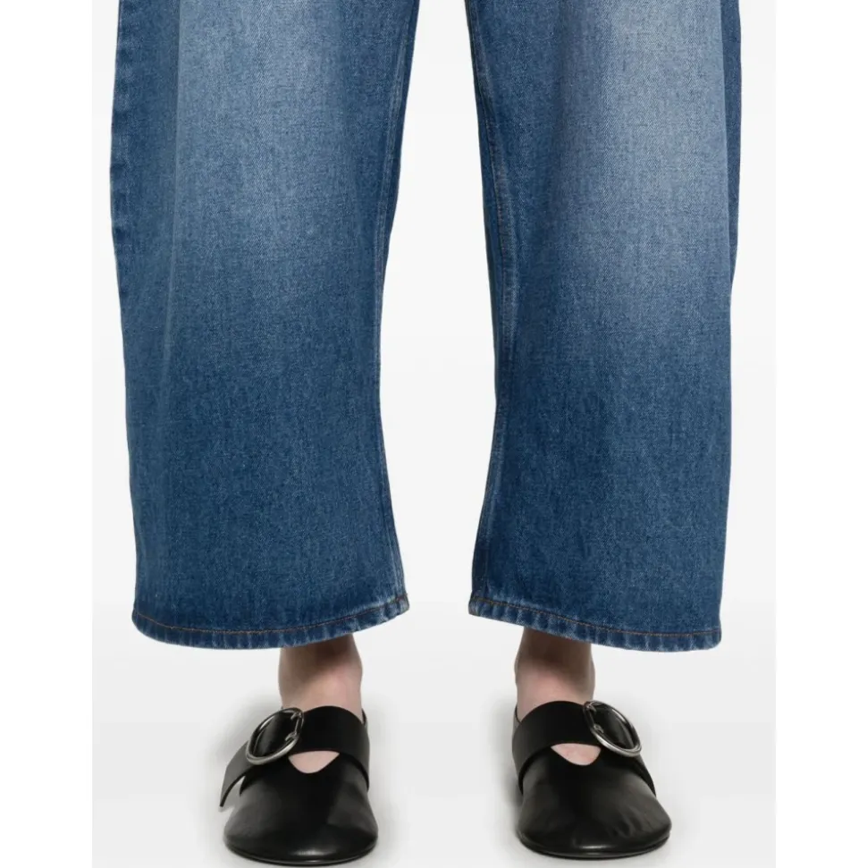 Indygo Blue Jeans z Ukrytym Suwakiem