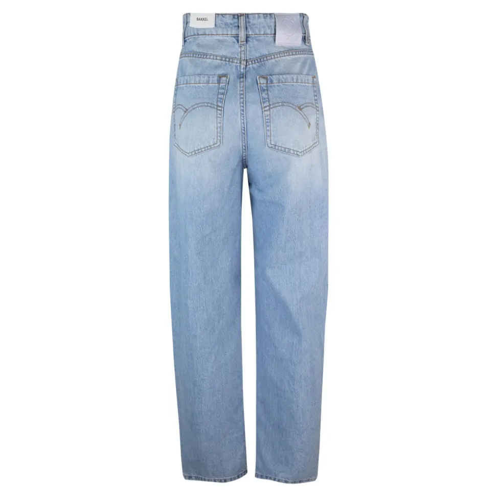 Jeansy Barrel Fit