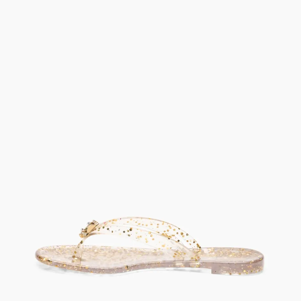 Jelly Glitter Klapki