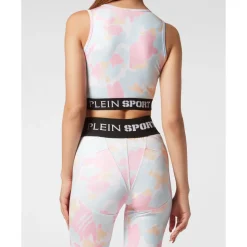 Jogging Cropped Top Camouflage