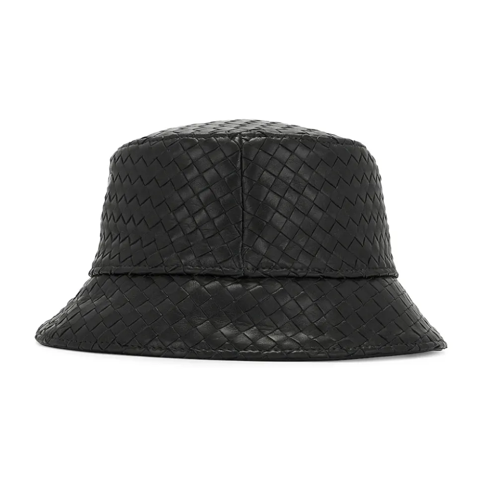 Kapelusz Bucket Intrecciato Nappa