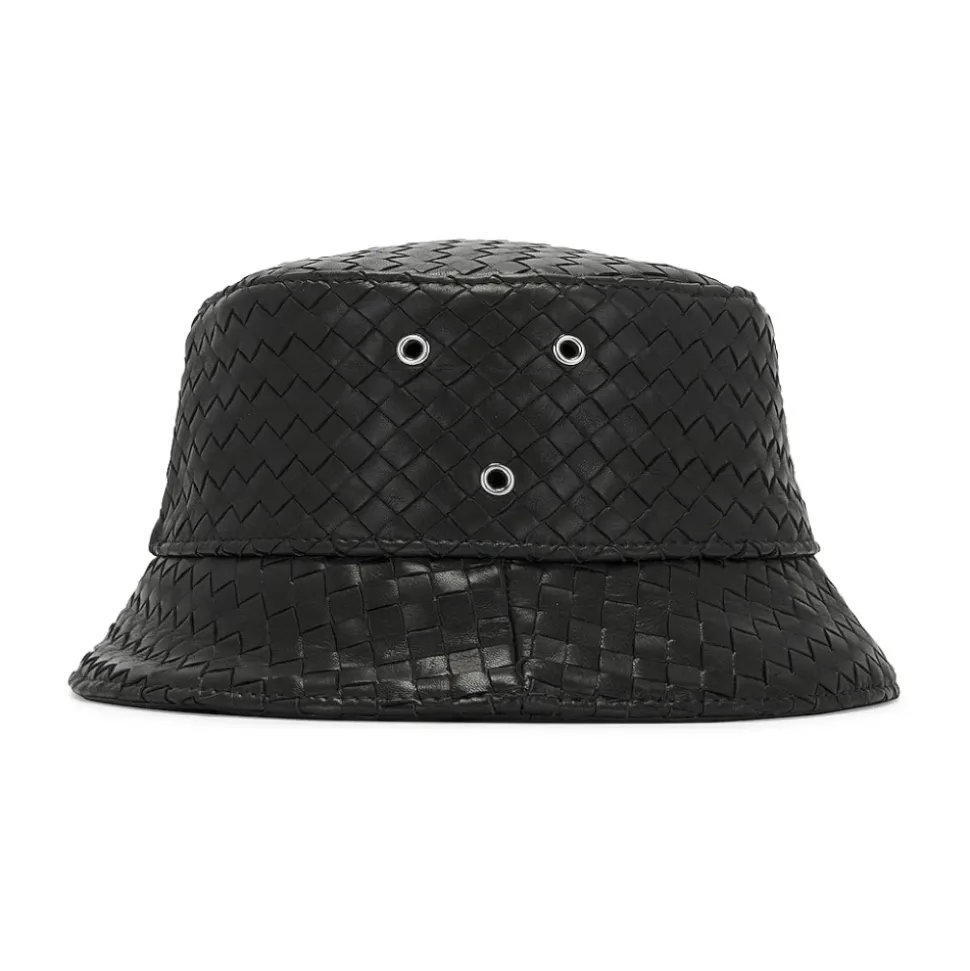 Kapelusz Bucket Intrecciato Nappa
