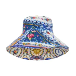 Kapelusz typu Bucket z Szerokim Rondem - Tiles Darls
