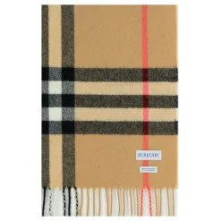 Kaszmirowy Szal w Kratę