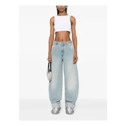 Khris Barrel Leg Denim