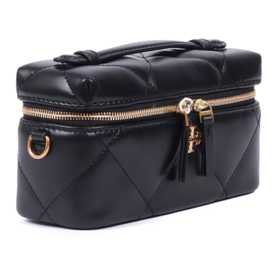 Kira Diamond-Quilt East-West Vanity Case