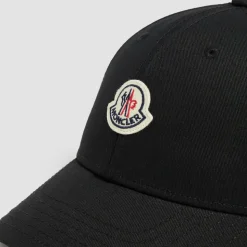 Klasyczna Czarna Czapka Baseballowa z Bawełny Regulowana