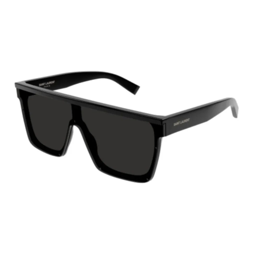 Klasyczne Czarne Okulary Przeciwsłoneczne SL 607