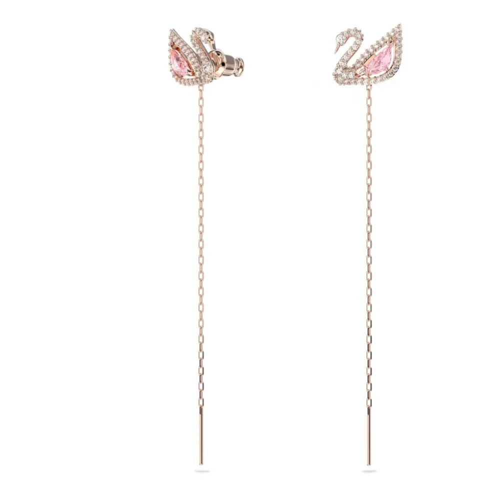 Kolczyk Dazzling Swan Pink Roségold 5469990