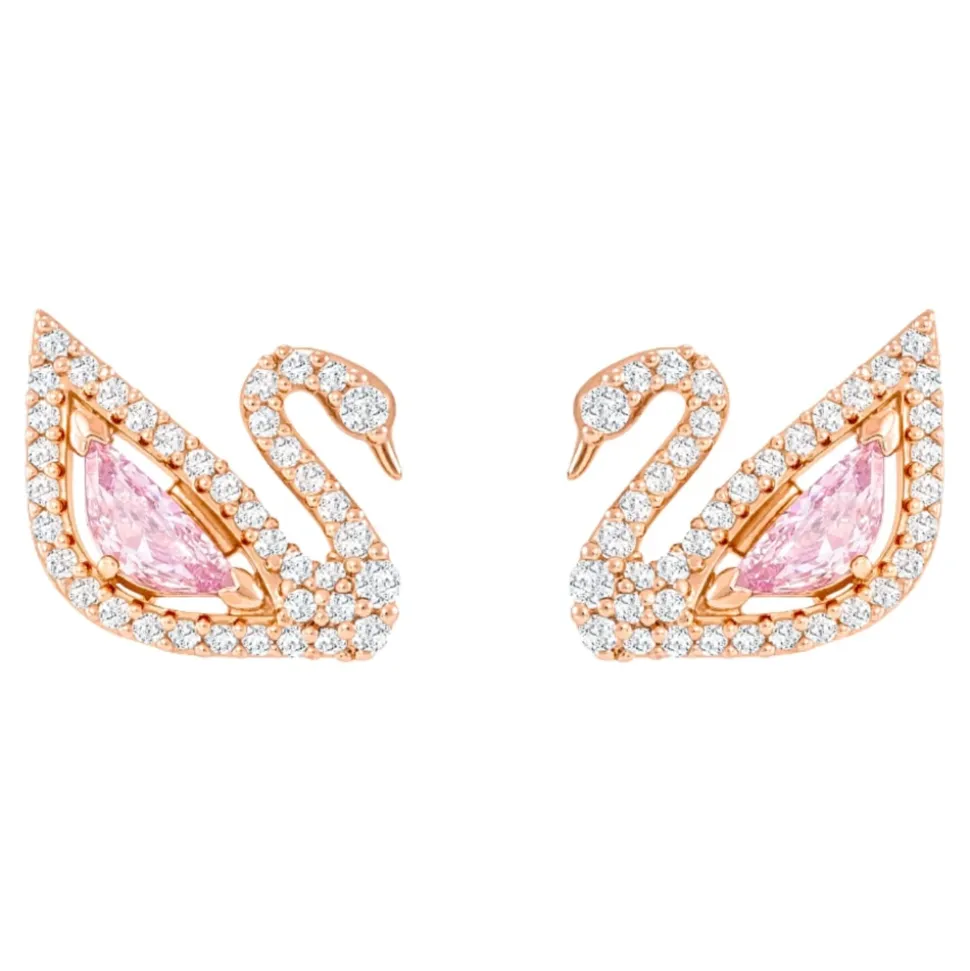 Kolczyk Dazzling Swan Pink Roségold 5469990