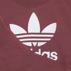 Krótka Bluza Damska z Okrągłym Dekoltem
