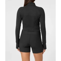 Krótka bluza rozpinana do biegania