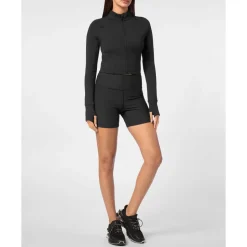 Krótka bluza rozpinana do biegania