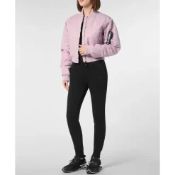 Krótka kurtka bomber
