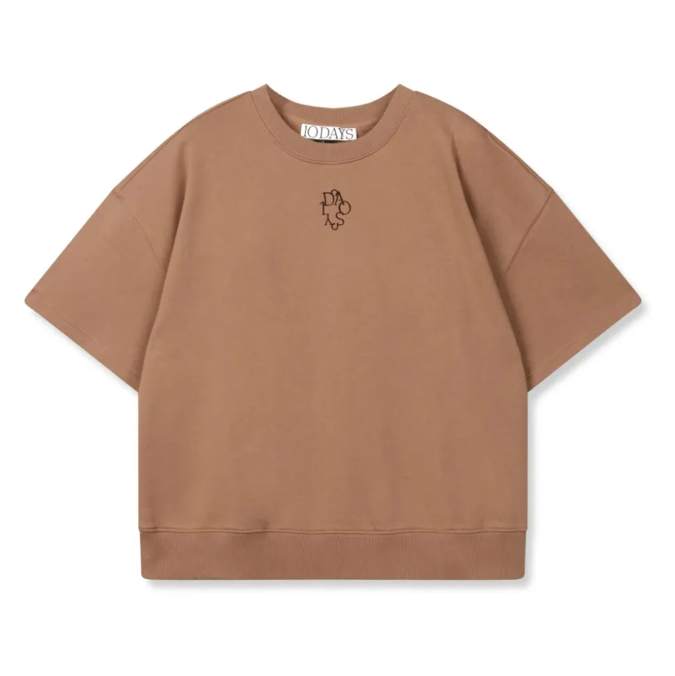 Krótki sweter z rękawem