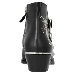 Leather boots