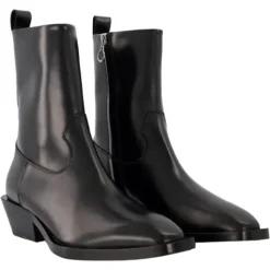 Leather boots