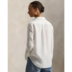 Linen Shirt Straight Fit