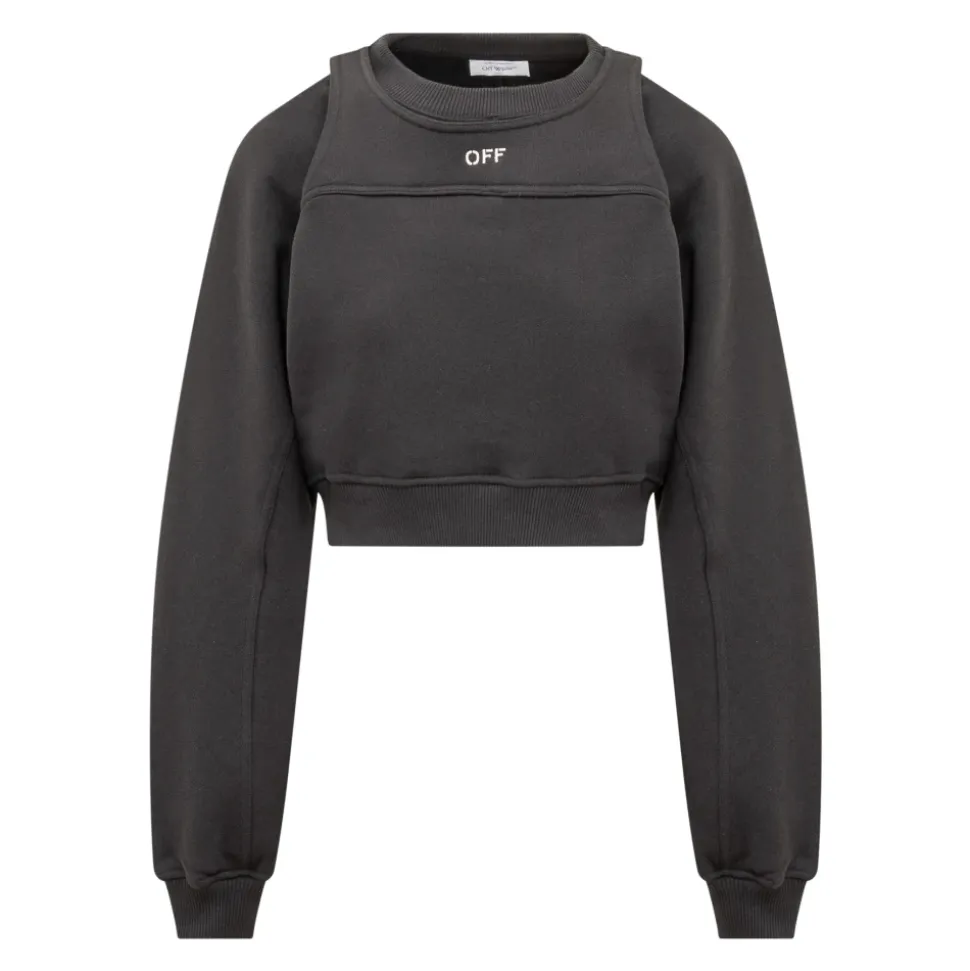 Logo Detail Cotton Sweatshirt