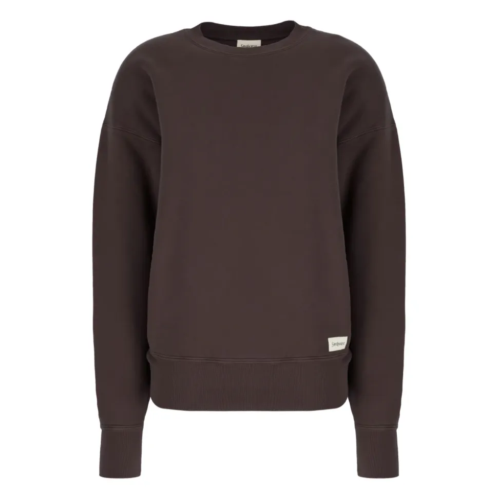 Logo Patch Fleece Sweatshirt