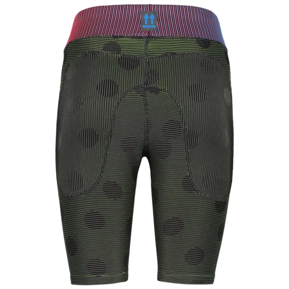 Logo Print Iridescent Shorts
