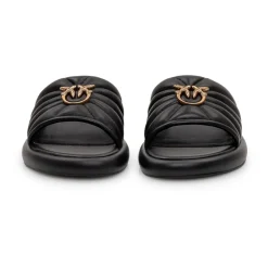 Love Birds Quilted Sandals