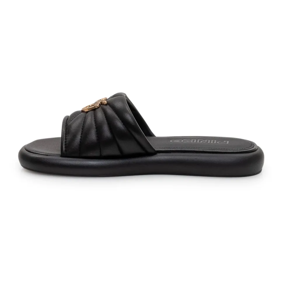 Love Birds Quilted Sandals
