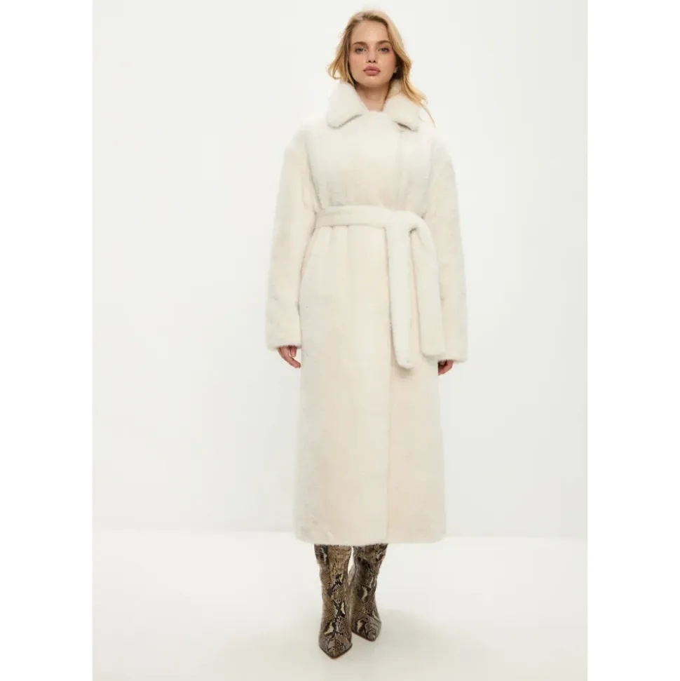 Luksusowe futro ze sztucznego futra Freya