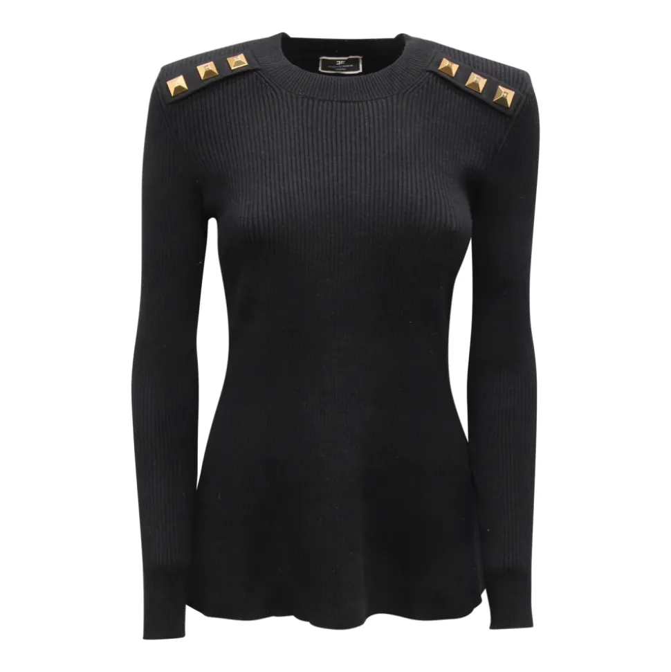 Maglia a coste stretch