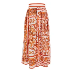 Maiolica Midi Skirt