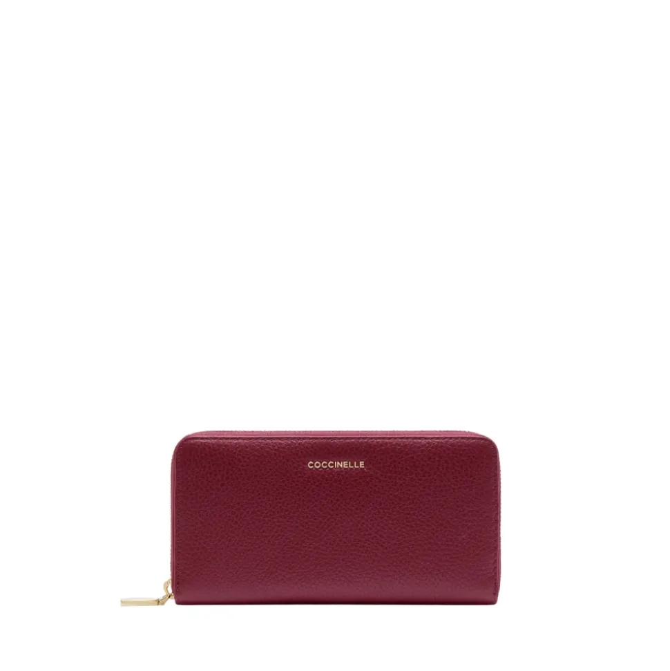 Metallic Large Wallet