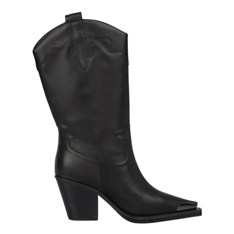 Metallic Toe Medium Boot