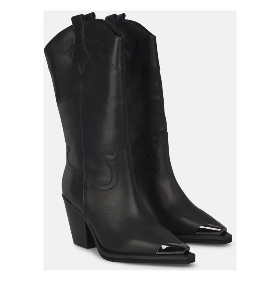 Metallic Toe Medium Boot